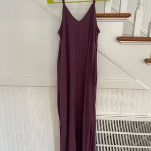 Dark Purple Maxi Dress